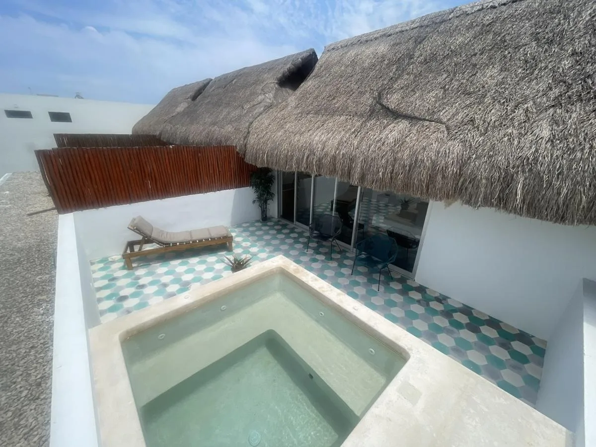 Duplex Penthouse with 3 Bedrooms, Private Pool, and Furnished Interiors in Aldea Zame, Tulum